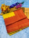 kanchi Silk 3 By 3M Kubera Pattu Kanjivaram Silk Sarees Wholesale Market In Surat

